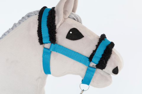 Kantar turkosowy dla hobby horse A4 - 10 Kantar turkosowy dla hobby horse A4 - 10