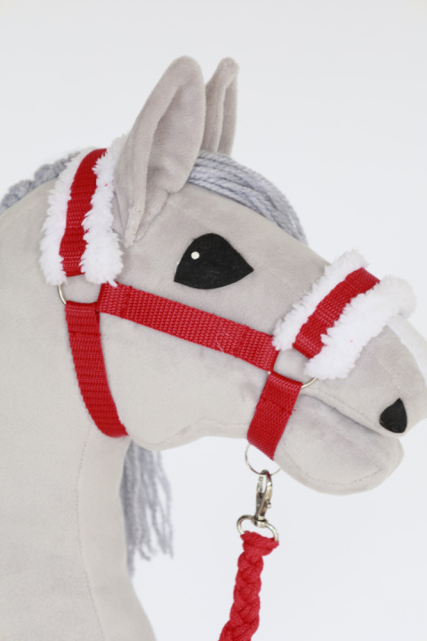 Kantar czerwony dla hobby horse A3 - 2 Kantar czerwony dla hobby horse A3 - 2