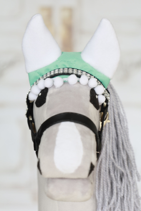 Nauszniki miętowe dla hobby horse - 11 Nauszniki miętowe dla hobby horse - 11