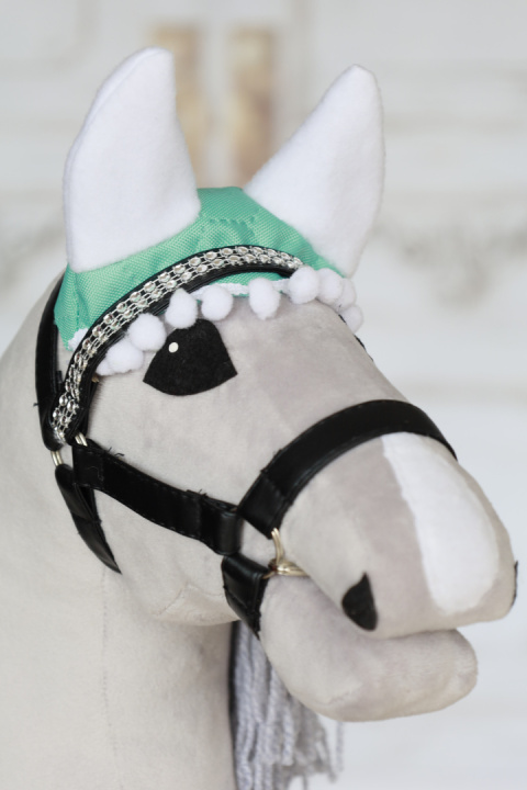 Nauszniki miętowe dla hobby horse - 11 Nauszniki miętowe dla hobby horse - 11