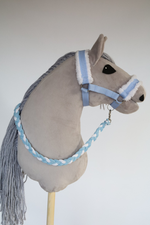Kantar błękitny dla hobby horse A4 - 21 Kantar błękitny dla hobby horse A4 - 21