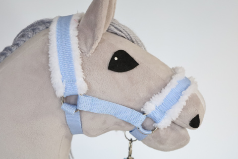 Kantar błękitny dla hobby horse A4 - 21 Kantar błękitny dla hobby horse A4 - 21