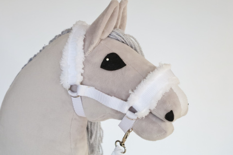 Kantar biały dla hobby horse A4 - 24 Kantar biały dla hobby horse A4 - 24
