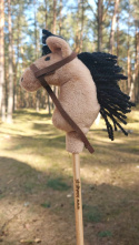 mini hobby horse gniady - ołówek