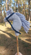 Mini hobby horse siwek - ołówek